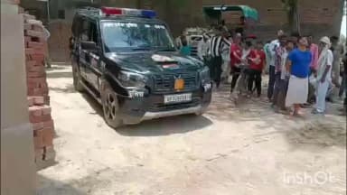 घिरोर: औछा थाना क्षेत्र के ग्राम नगला कंचन में पत्नी के विवाद में पति मोबाइल टावर पर चढ़ गया, पुलिस ने युवक को उतारा