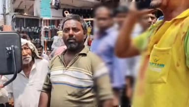डुमरा: सीतामढ़ी शहर के किरण चौक पर ऑटो ड्राइवर ने युवक के चेहरे पर शीशे से किया हमला