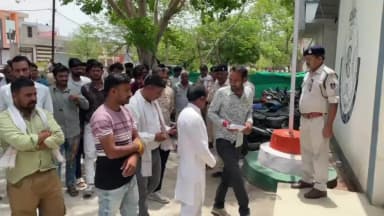 खिलचीपुर: नांदनी जागीर स्कूल विवाद, शिक्षकों पर कार्यवाही एवं FIRके विरोध में थाना प्रभारी को दिया आवेदन।