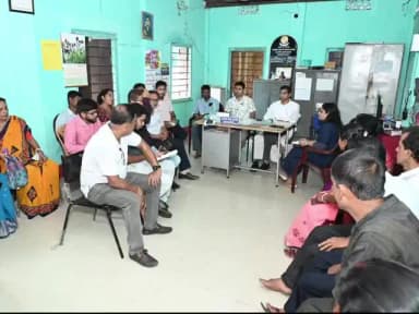কুমারঘাট: ফটিকরায় গ্রাম পঞ্চায়েতে একটি বৈঠক অনুষ্ঠিত হয় উপস্থিত মন্ত্রী