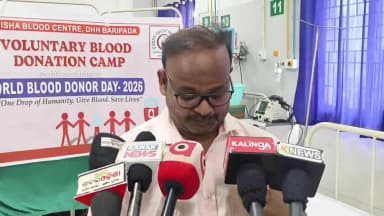 ବାରିପଦା ସଦର: ଜିଲ୍ଲା ମୁଖ୍ୟ ଚିକିତ୍ସାଳୟରେ ବିଶ୍ୱ ରକ୍ତଦାତା ଦିବସ ଅବସରରେ ରକ୍ତଦାନ ଶିବିର ଆୟୋଜିତ; ମତଦେଲେ ଜିଲ୍ଲା ଚିକିତ୍ସା ଅଧିକାରୀ ଶଶିକାନ୍ତ ସେଠୀ