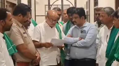 ಬೆಳಗಾವಿ: ರಸಗೊಬ್ಬರಕ್ಕೆ ಎಫ್.ಐ.ಡಿ ಕಡ್ಡಾಯ ರದ್ದತಿಗೆ ನಗರದಲ್ಲಿ ಕಬ್ಬು ಬೆಳೆಗಾರರ ಸಂಘಟನೆಯಿಂದ ಪ್ರತಿಭಟನೆ