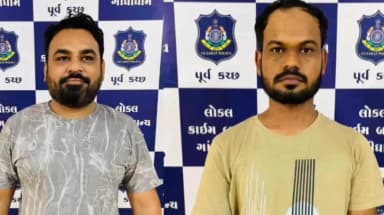 ગાંધીધામ: પ્રોહીબીશનની ગે.કા પ્રવૃતિ કરતા બે ઇસમોની પાસા તળે અટકાયત ક૨તી લોકલ ક્રાઈમ બ્રાન્ચ,પુર્વ કચ્છ ગાંધીધામ