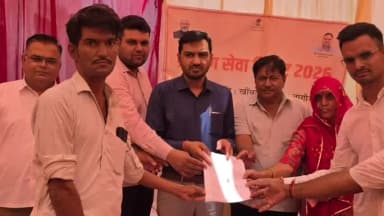खींवसर: खींवसर के आकला में आयोजित ग्रामीण सेवा शिविर, अनेक ग्रामीणों को मिला योजनाओं का लाभ