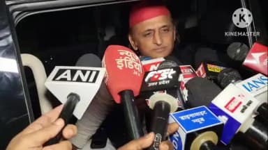 मैनपुरी: मैनपुरी पहुंचे सपा राष्ट्रीय अध्यक्ष अखिलेश यादव ने पत्रकारों से वार्ता में दिए कई बड़े बयान
