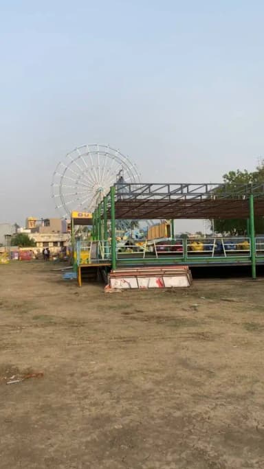 Hoshangabaad मैं लगेगा मेला चक्कर रोड मालखेड़ी ग्राउण्ड तैयारी पूरी होने के बाद मेला चालू #hoshangabaad #narmadapuram