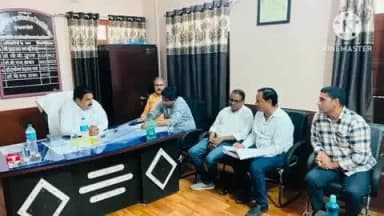नावां: नावाँ उप जिला चिकित्सालय में RMRS की बैठक का आयोजन, राज्य मंत्री विजय सिंह चौधरी ने दिए दिशा-निर्देश