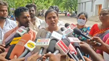 திருச்சி: திமுக எம்எல்ஏ கதிரவன் மீது நடவடிக்கை எடுக்க வேண்டும் குழந்தை இறப்புக்கு இவருடைய நிர்வாகமே காரணம் தாய் எஸ்பி அலுவலகத்தில் பரபரப்பு பேட்டி