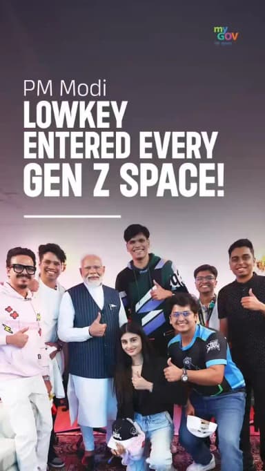 12 years of transformation. A generation that refuses to dream small.
India’s youth have always had the ambition, but now, the ecosystem finally matches the energy. From world-class institutions to a new culture of excellence in sports, the shift is undeniable.
12 years of building the tools for the Amrit Peedhi to turn big dreams into real-world projects. Watch the transformation unfold.
#12YearsOfYuvaShakti