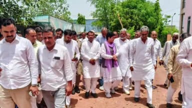 पिलानी: पिलानी पहुंचे राजस्थान कांग्रेस प्रभारी चिरंजीव राव, राहुल गांधी के विचार और संदेश जन-जन तक पहुंचाने का किया आह्वान