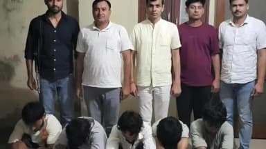 नारनौल: नारनौल के गांव चिंडालिया के पास हुई लूट की घटना को 48 घंटे में पुलिस ने सुलझाया पांच आरोपी गिरफ्तारे