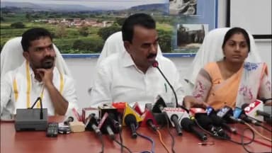 అదిలాబాద్ అర్బన్: మీనాక్షి నటరాజన్ రాజ్యసభకు నామినేషన్ వేస్తే.ఆమెపైకేసుఉందనిఎవరోఇచ్చినటువంటిఫిర్యాదుతో తిరస్కరించడం ఎంతవరకు సమంజసం:జూపల్లి