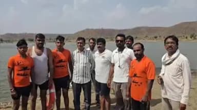 मनोरा: 25 फुट खोल धरणातील युवकाचा मृतदेह पिंजर येथील मानव सेवा आपत्ती व्यवस्थापन फाऊंडेशन च्या जवानांनी शोधुन बाहेर काढला
