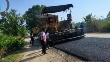 कुनकुरी: लंबे इंतजार के बाद कुनकुरी से पत्थलगांव तक 65 किमी नेशनल हाईवे का सड़क निर्माण कार्य हुआ शुरू