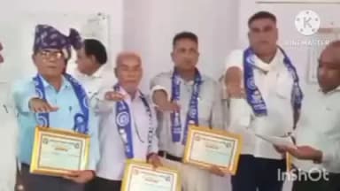 कुचामन सिटी: अम्बेडकर विकास समिति के चुनाव शांतिपूर्ण सम्पन्न हुए, प्रमोद आर्य बने अध्यक्ष, चुनाव अधिकारी जगदीश राय ने दी जानकारी