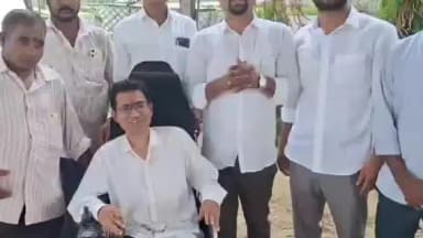 పటాన్చెరు: దివ్యాంగులకు ప్రభుత్వం 15 వేల పెన్షన్ అందివ్వాలి: పటాన్చెరులో యువజన సంఘాల సమితి రాష్ట్ర ప్రధాన కార్యదర్శి మెట్టు శ్రీధర్