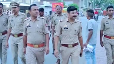 खेरागढ़: खेरागढ़ कस्बे में बढ़ी पुलिस गश्त, 47 वाहनों के चालान काटे गए