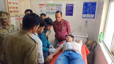 उन्नाव: बांगरमऊ में साधु की हत्या करने वाला मुख्य आरोपी एनकाउंटर में ढेर, SOG का सिपाही घायल, जिला अस्पताल में भर्ती