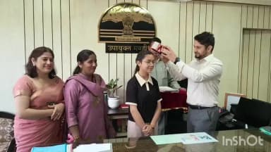मंडी: एक दिन की डीसी बनी ऑक्सफोर्ड स्कूल कोटली की अलीशा, डीसी ने स्वयं किया मार्गदर्शन