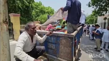 मैनपुरी: ब्योंति खुर्द क्षेत्र में युवक के ऊपर ट्रैक्टर चढ़ाकर हत्या का प्रयास, परिजनों ने डीएम से की शिकायत
