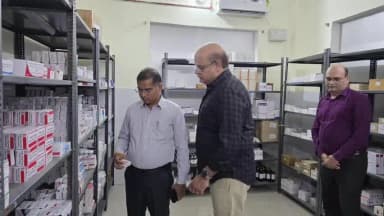 घोसी: घोसी विकास खण्ड के टड़ियाव इलाके में स्थित 100 शल्या हॉस्पिटल का मुख्य विकास अधिकारी ने किया निरीक्षण, दिए निर्देश