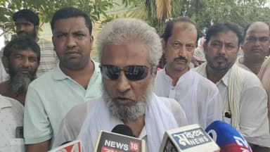 হরিহরপাড়া: হরিহরপাড়ায় "জনকল্যাণ শিবিরে" বিধায়ক নিয়ামত সেখ এসে সাংবাদিকদের জানালো আগের সরকারের থেকে নতুন সরকার ভালো করে চালাবে