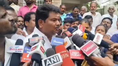 திருச்சி: TVK வினர் பெண்ணுக்கு கொலை மிரட்டல் பாதிக்கப்பட்ட பவானியில் கணவர் பாலு பரபரப்பு விவரங்களை செய்தியாளர்களின் வெளியிட்டார்