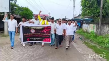 ধেমাজি: চিলাপথাৰত সদৌ টাই আহোম ছাত্ৰ সন্থাৰ গড়কপ্তানি বিভাগৰ কাৰ্য়ালয় ঘেৰাও,বৃহৎ প্ৰতিবাদ