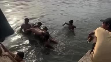 मंडला: सोमवती अमावस्या पर नर्मदा स्नान के दौरान बड़ा हादसा, एनीकट घाट में 1 युवक की डूबने से हुई मौत, दो दोस्तों की बची जान