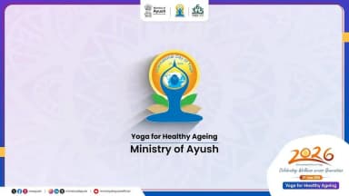 आगामी 21 जून को #अंतरराष्ट्रीय_योग_दिवस_2026 का मुख्य कार्यक्रम कोलकाता में माननीय प्रधानमंत्री श्री @narendramodi के नेतृत्व में आयोजित किया जाएगा।
इस वर्ष की थीम 'स्वस्थ आयु के लिए योग' (Yoga for Healthy Ageing) रखी गई है, आयुष मंत्रालय के निरंतर प्रयासों से यह भव्य आयोजन योग को हर गाँव, घर और जन-जन की दैनिक दिनचर्या का अभिन्न अंग बनाकर 'स्वस्थ भारत, सशक्त भारत' के संकल्प को एक नई शक्ति प्रदान करेगा।
#IDY2026 #YogaForHealthyAgeing #स्वस्थ_आयु_के_लिए_योग #InternationalDayOfYoga2026 #Yoga365
#VandeYoga #Gangotritogangasagar #Hargharyoga #Pmkesaathyoga
@narendramodi @mppratapraojadhao @mdniyyoga @mib_india @akashvani_air @aiia_gov @ddnational @airnewsalerts @ani_trending @ptinews_multimedia @unitednewsofindia @mygovindia @mygovbangla @mygov.hindi mib @yasministryindia @mybharatgov