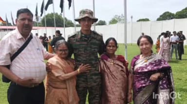 अल्मोड़ा: अल्मोड़ा के दीपक पांडे बने सेना में लेफ्टिनेंट, क्षेत्र में खुशी की लहर