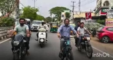 ఇల్లందు: ఇల్లందు ఎమ్మెల్యే కోరం కనకయ్య నియోజకవర్గం పలు ప్రాంతాలలో సైకిల్ పై వెళుతూ స్థానికుల సమస్యలను అడిగి తెలుసుకున్న ఎమ్మెల్య
