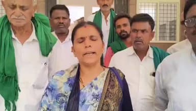 ಚಳ್ಳಕೆರೆ: ರೈತ ಸಂಘಟನೆಗಳ ಮಧ್ಯೆ ಬಿರುಕು:ನಗರದಲ್ಲಿ ರೈತ ಸಂಘದ ಮುಖಂಡರ ವಿರುದ್ಧ ಕಿಡಿಕಾರಿದ ಮಹಿಳೆ