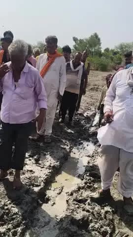 ग्राम पंचायत घटोद, जिला झालावाड़, तहसील पचपहाड़ के ग्राम घटोद में आमजनों को श्मशान में जाते वक्त कीचड़ की प्रॉब्लम