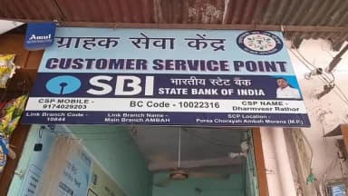 अंबाह: पलक झपकते उड़ाए गल्ले के पैसे! अंबाह नगर के पोरसा चौराहा SBI कियोस्क सेंटर में चोरी की वारदात , CCTV में कैद