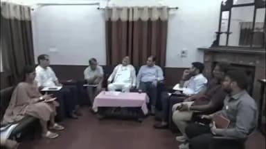 दीगोद: ऊर्जा मंत्री नागर ने की उच्च स्तरीय बैठक, सिमलिया बनेगा विकास का मॉडल, सौर ऊर्जा और इलेक्ट्रिक बसों से सुधरेगी सूरत