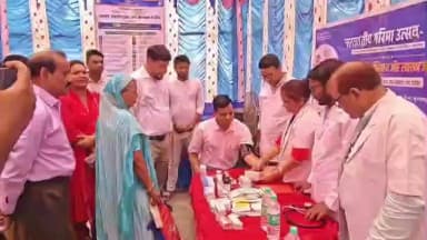 हसनगंज: हसनगंज थाना प्रांगण में सहयोग शिविर व प्रखंड कार्यालय प्रांगण में प्रखंड सहयोग-सह जनकल्याण शिविर का आयोजन किया गया