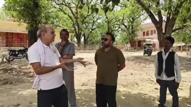 हमीरपुर: सुमेरपुर कस्बे में सेंटर फॉर साइंस एंड इनवायरमेंट संस्था ने गायत्री गंगा नदी की हकीकत की परख की