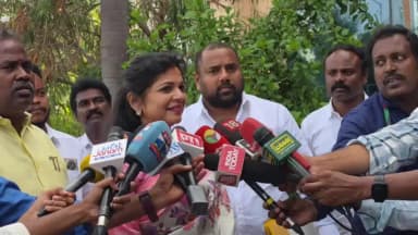 மயிலாப்பூர்: பாமகவால் அதிமுக வெற்றி பெற்றதா - செய்தியாளரின் கேள்வியால் அதிர்ச்சி அடைந்த சௌமியா அன்புமணி