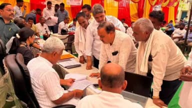मसूदा: मसूदा विधायक वीरेंद्र सिंह ने ग्रामीण सेवा शिविरों में लिया हिस्सा, कहा- 'गांव-गांव पहुंच रही सुशासन की शक्ति'