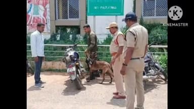 బెల్లంపల్లి: బెల్లంపల్లి రైల్వే స్టేషన్ ఏరియాలో నార్కోటిక్స్ టీమ్ తనిఖీలు