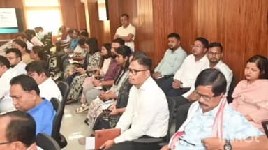 ধেমাজি: ধেমাজি জিলা আয়ুক্ত কাৰ্যালয়ত গুৰুত্ব পূৰ্ণ সভা, উপস্থিত মন্ত্ৰী অতুল বৰা,