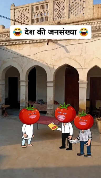 🧕देश की जनसंख्या😁😁😁#muslim #jansakhaya #funny #comedy #b#
