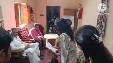 उचेहरा: पथरहटा गांव में शुरू हुई हिंदी फिल्म ‘पेड़पालकी’ की शूटिंग।