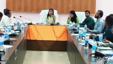 नवागढ़: बेमेतरा जिला पंचायत सभागार में जि.पं सीईओ प्रेमलता पद्माकर ने विभिन्न योजनाओं की की समीक्षा