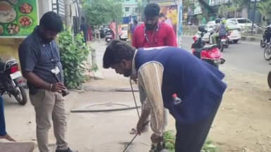 எழும்பூர்: பைஷா சாலையில் நடைபெறும் பல்வேறு பணிகளை ஆணையர் ஆய்வு மேற்கொண்டார் அதிகாரிகளுக்கு அதிரடி உத்தரவு