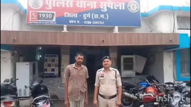 दुर्ग: शराब के नशे में मां और पत्नी से मारपीट करने वाला आरोपी गिरफ्तार