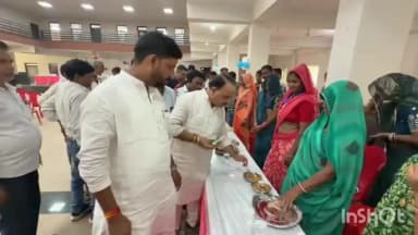 श्योपुर: श्योपुर में स्कूलों के रसोईयों के बीच हुई कुकिंग स्पर्धा, मनीषा, कृष्णा और गुड्डी बाई ने मारी बाजी।