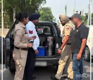 ਐਸਏਐਸ ਨਗਰ ਮੁਹਾਲੀ: ਐਸ.ਏ.ਐਸ.ਨਗਰ ਪੁਲਿਸ ਵੱਲੋਂ ਜ਼ਿਲ੍ਹੇ ਭਰ ਵਿੱਚ ਵਿਸ਼ੇਸ਼ ਨਾਕਾਬੰਦੀ ਕੀਤੀ