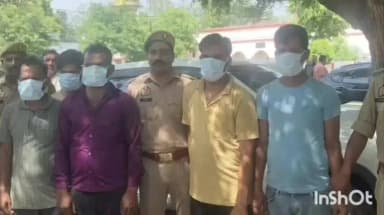 आगरा: अंतरजनपदीय इको कार चोर गिरोह का भंडाफोड़, 6 शातिर गिरफ्तार; 6 गाड़ियां बरामद, डीसीपी वेस्ट ने पुलिस लाइन में किया खुलासा